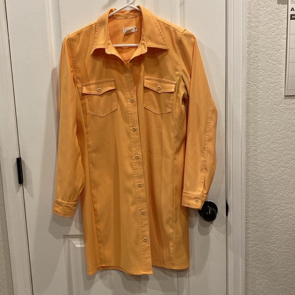 J. Crew yellow Mini Dress